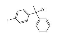 1-phenyl-1-(4'-fluorophenyl)ethanol结构式