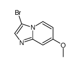 3-bromo-7-methoxyimidazo[1,2-a]pyridine structure