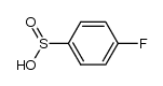 4-Fluorobenzenesulfinic acid sodium salt结构式