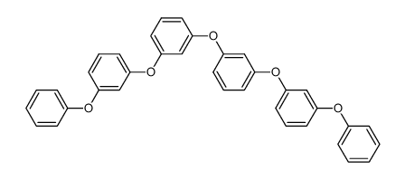 1,1'-oxybis[m-(m-phenoxyphenoxy)benzene] structure