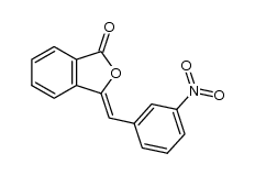 3-(3-Nitro-benzyliden)-phthalid结构式