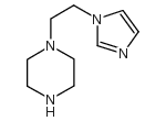 1-(2-imidazol-1-yl-ethyl)-piperazine Structure