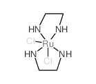 2-azanidylethylazanide; dichlororuthenium structure