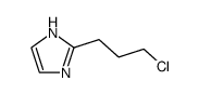 2-(3-chloropropyl)-1H-imidazole结构式