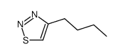 4-Butyl-1,2,3-thiadiazol Structure