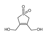 3,4-bis(hydroxymethyl)-2,5-dihydrothiophene 1,1-dioxide结构式