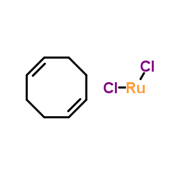 (1,5-环辛二烯)二氯化钌(II)结构式