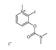 3-dimethylcarbamoyloxy-2-iodo-1-methyl-pyridinium, iodide Structure