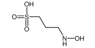 3-(hydroxyamino)propane-1-sulfonic acid Structure