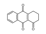 3,4-dihydroanthracene-1(2H),9,10-trione结构式