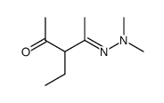 3-Ethyl-2,4-dioxopentan-dimethylhydrazon Structure