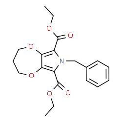 DIETHYL 1-BENZYL-3,4-PROPYLENEDIOXYPYRR&结构式