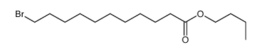 11-Bromoundecanoic acid butyl ester结构式