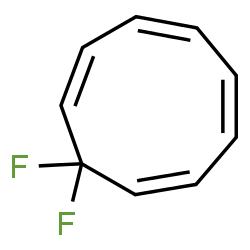 1,3,5,7-Cyclononatetraene,9,9-difluoro-(9CI)结构式
