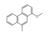 1-Methoxy-9-methyl-phenanthren Structure
