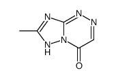 7-methyl-6H-[1,2,4]triazolo[5,1-c][1,2,4]triazin-4-one结构式