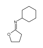 cyclohexyl-dihydrofuran-2-ylidene-amine Structure
