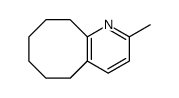 2-methyl-5,6,7,8,9,10-hexahydrocycloocta[b]pyridine Structure