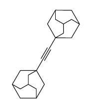 Tricyclo[3.3.1.13,7]decane,1,1'-(1,2-ethynediyl)bis-结构式