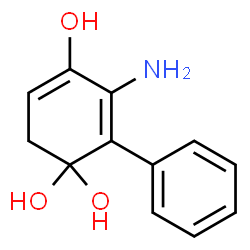 [1,1-Biphenyl]-2,2,5-triol, 6-amino- (9CI) structure