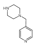 1-(4-Pyridylmethyl)piperazine structure