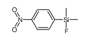 fluoro-dimethyl-(4-nitrophenyl)silane结构式