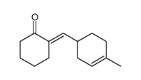 2-[(4-methylcyclohex-3-en-1-yl)methylidene]cyclohexan-1-one Structure