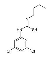 1-butyl-3-(3,5-dichlorophenyl)thiourea Structure