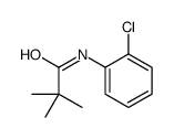 2'-CHLORO-2,2-DIMETHYLPROPIONANILIDE structure