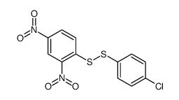 1-[(4-chlorophenyl)disulfanyl]-2,4-dinitrobenzene Structure