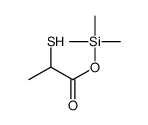 trimethylsilyl 2-sulfanylpropanoate结构式