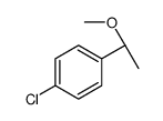 1-chloro-4-[(1S)-1-methoxyethyl]benzene Structure