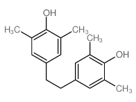 Phenol,4,4'-(1,2-ethanediyl)bis[2,6-dimethyl- structure