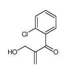 1-(2-chlorophenyl)-2-(hydroxymethyl)prop-2-en-1-one结构式