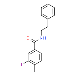 3-Iodo-4-methyl-N-(2-phenylethyl)benzamide picture