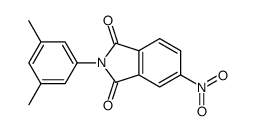 2-(3,5-dimethylphenyl)-5-nitroisoindole-1,3-dione结构式
