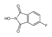 5-fluoro-2-hydroxyisoindole-1,3-dione Structure