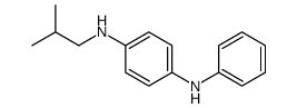 1-N-(2-methylpropyl)-4-N-phenylbenzene-1,4-diamine结构式