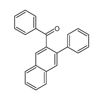 phenyl-(3-phenylnaphthalen-2-yl)methanone结构式