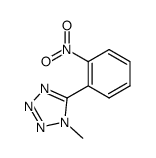 1-methyl-5-(2-nitrophenyl)-1H-Tetrazole structure