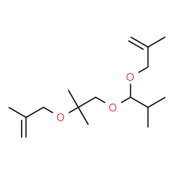 2,5,5,11-Tetramethyl-8-isopropyl-4,7,9-trioxa-1,11-dodecadiene picture
