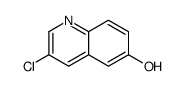 3-氯喹啉-6-醇结构式