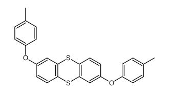 2,7-bis(4-methylphenoxy)thianthrene Structure