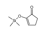 2-trimethylsiloxy-cyclopent-2-enone结构式