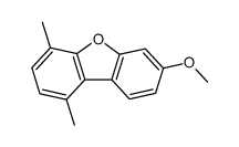 6,9-dimethyl-3-methoxydibenzofuran结构式