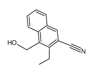 2-Naphthalenecarbonitrile,3-ethyl-4-(hydroxymethyl)-(9CI) picture