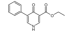 ethyl 4-oxo-5-phenyl-1,4-dihydropyridine-3-carboxylate Structure