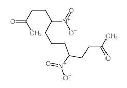 5,9-dinitrotridecane-2,12-dione Structure