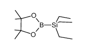 Et3SiB(pinacolato) Structure