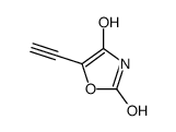 2(3H)-Oxazolone, 5-ethynyl-4-hydroxy- (9CI) Structure